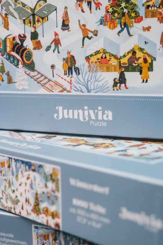 Puzzle mit Hörbuch: Warum diese Kombination so gut funktioniert! 🧩🎧 - Junivia