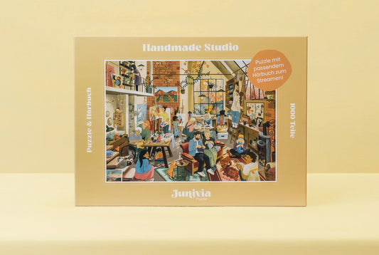 Handmade Studio – 1000 Teile Puzzle mit Hörbuch*