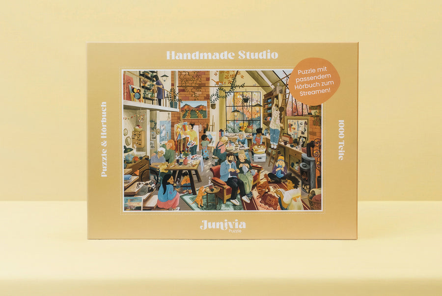 Handmade Studio – 1000 Teile Puzzle mit Hörbuch*