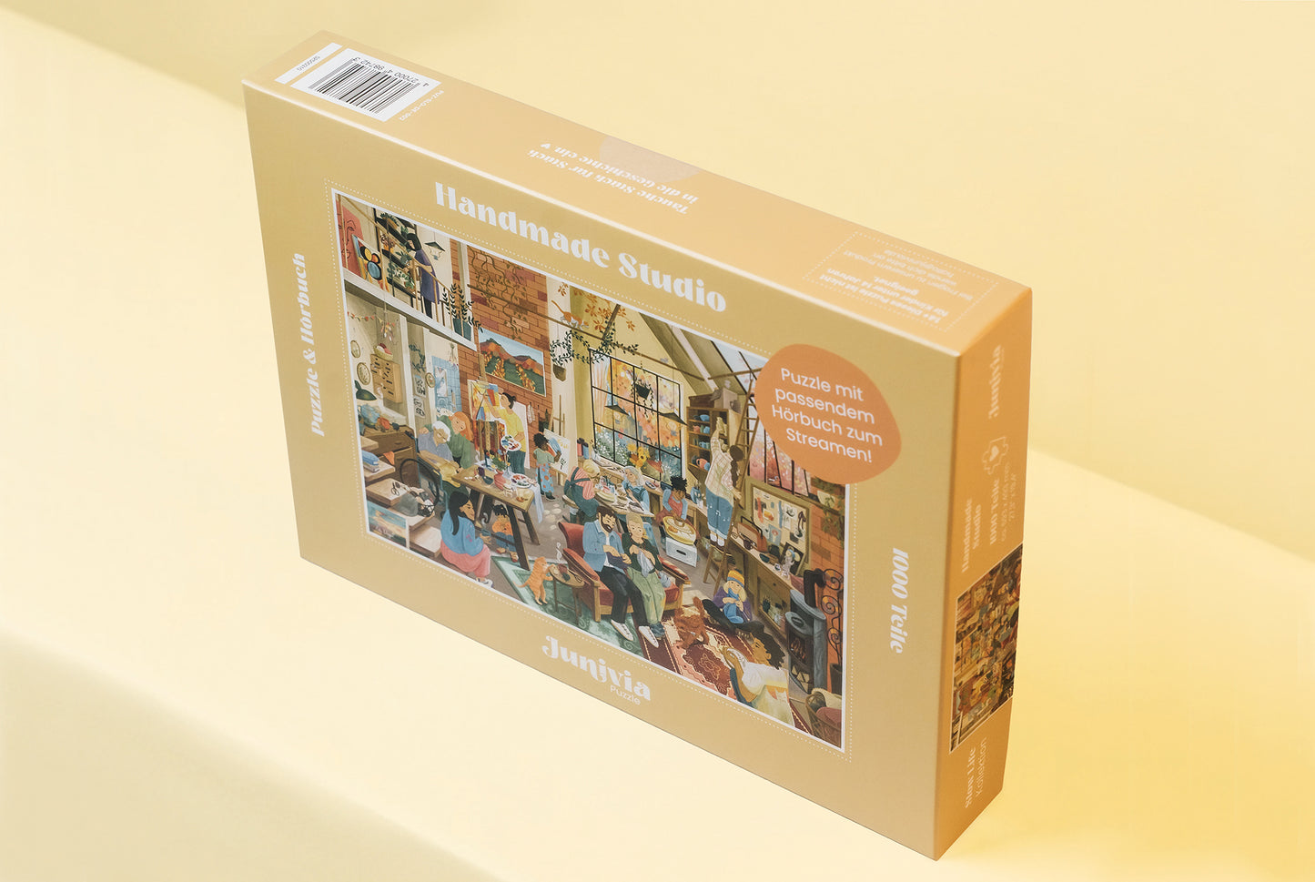 Handmade Studio – 1000 Teile Puzzle mit Hörbuch*