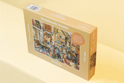 Handmade Studio – 1000 Teile Puzzle mit Hörbuch*