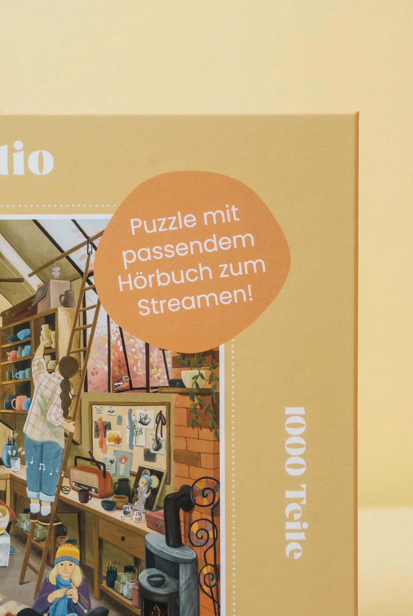 Handmade Studio – 1000 Teile Puzzle mit Hörbuch*