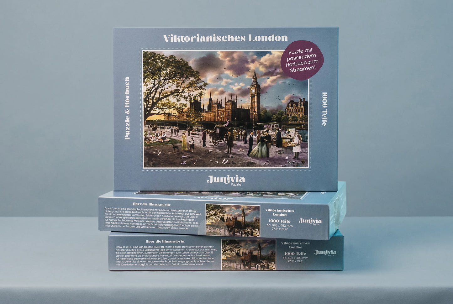 Viktorianisches London – 1000 Teile Puzzle mit Hörbuch*