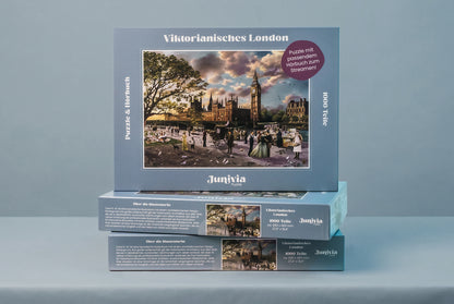 Viktorianisches London – 1000 Teile Puzzle mit Hörbuch*