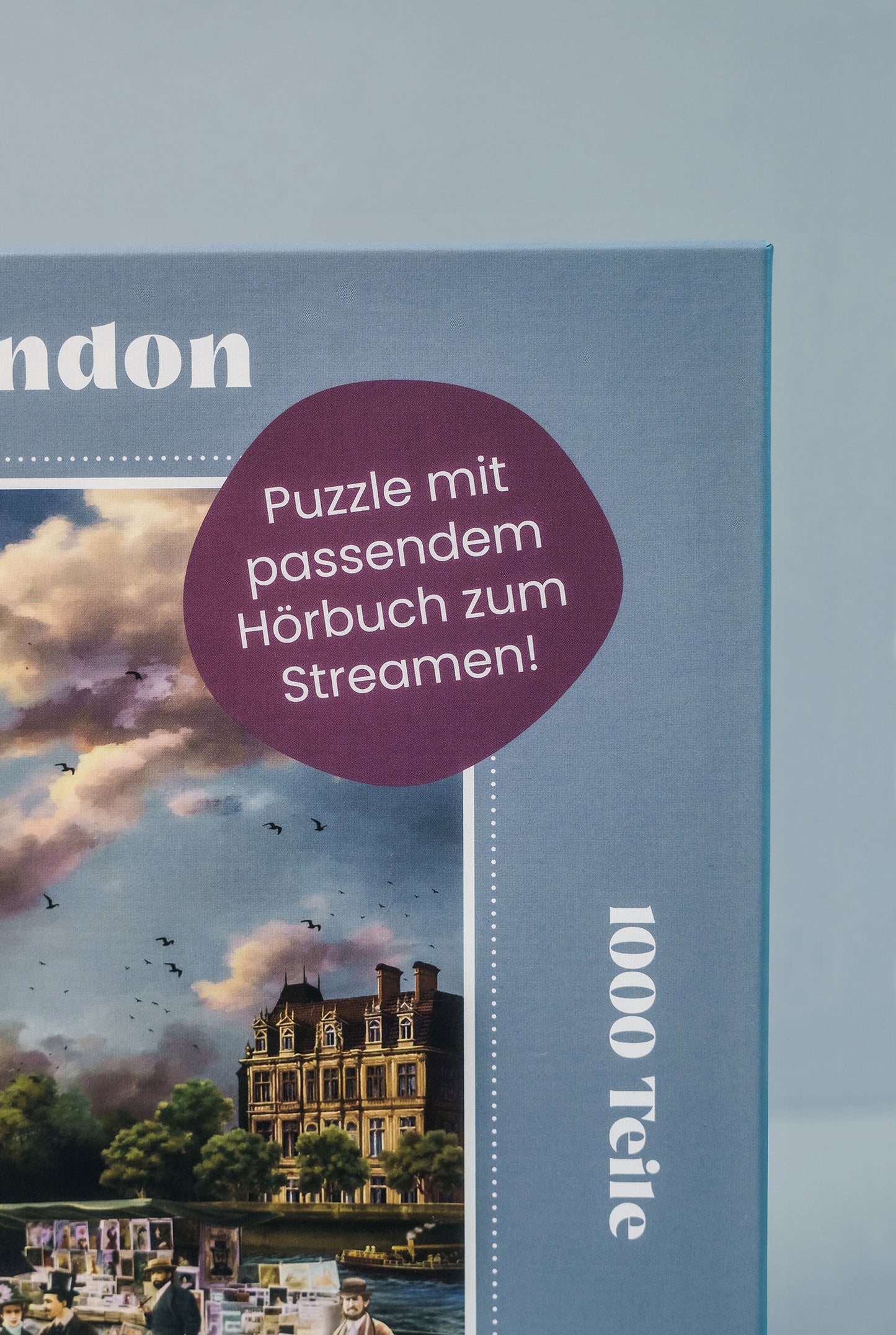 Viktorianisches London – 1000 Teile Puzzle mit Hörbuch*