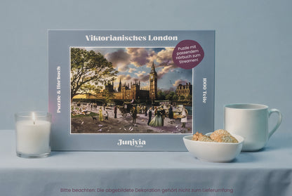 Viktorianisches London – 1000 Teile Puzzle mit Hörbuch*