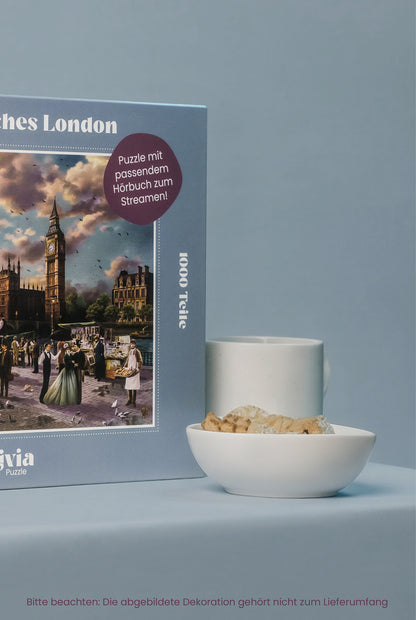 Viktorianisches London – 1000 Teile Puzzle mit Hörbuch*