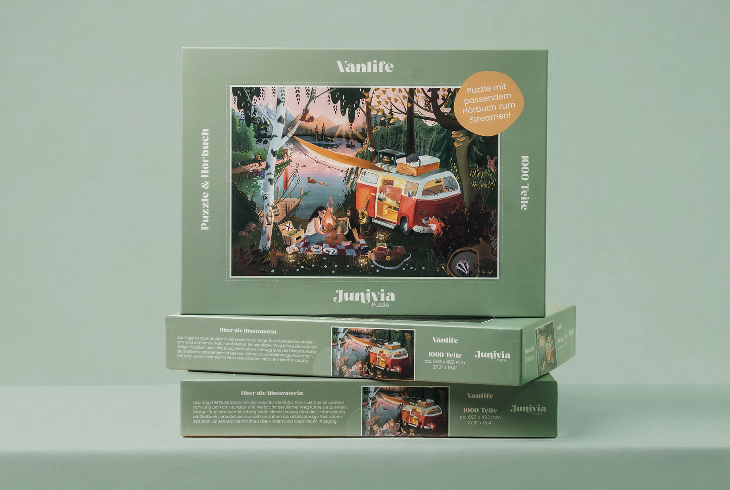 Vanlife – 1000 Teile Puzzle mit Hörbuch*